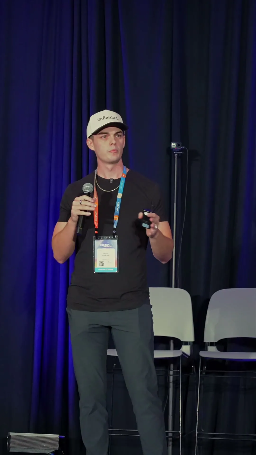 Peyson Robertson on stage